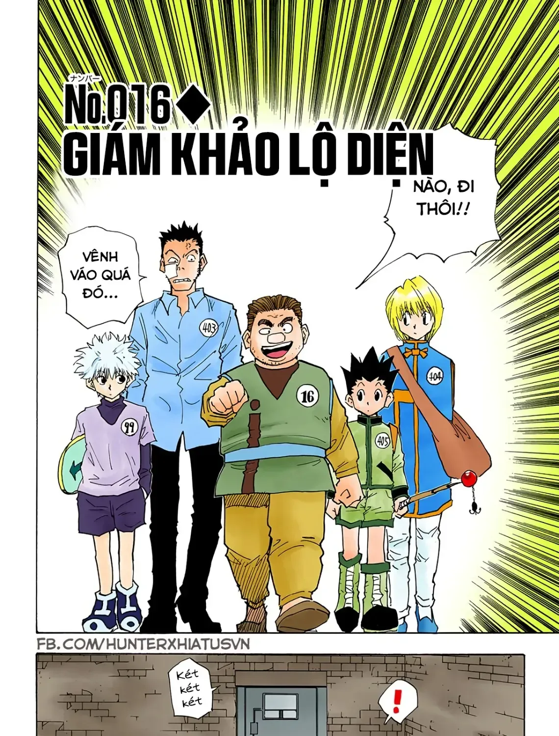 Hunter×Hunter (Digital Colored) Chap 16 - Next Chap 17