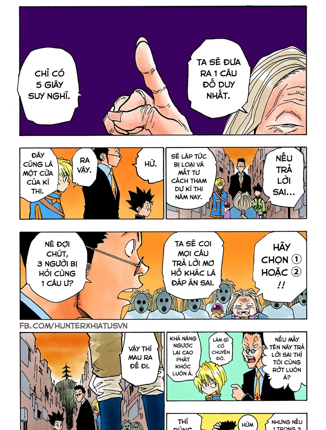 Hunter×Hunter (Digital Colored) Chap 3 - Next Chap 4