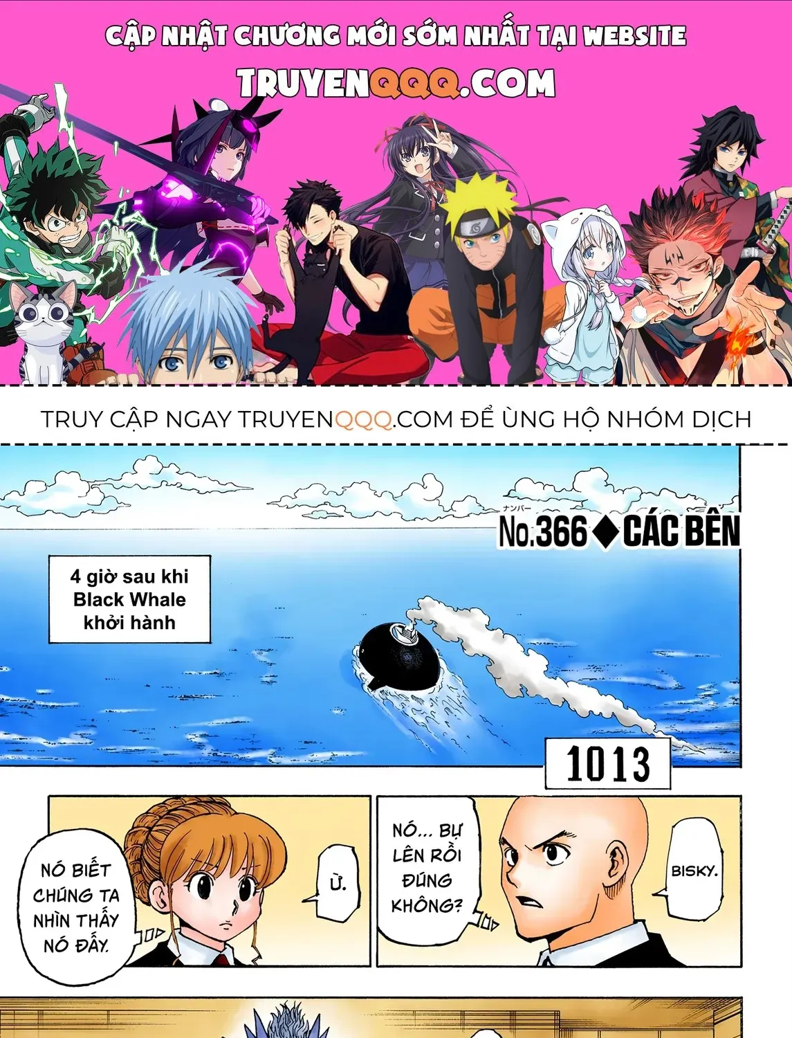 Hunter×Hunter (Digital Colored) Chap 366 - Next Chap 367