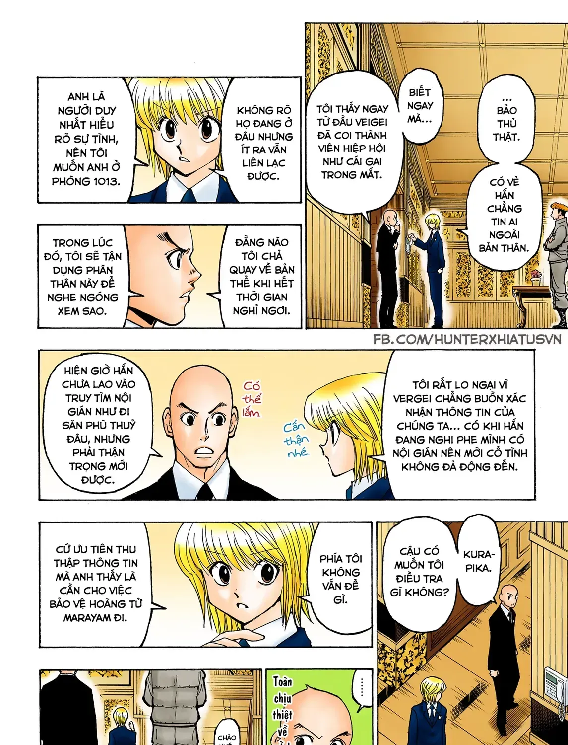 Hunter×Hunter (Digital Colored) Chap 374 - Next Chap 375