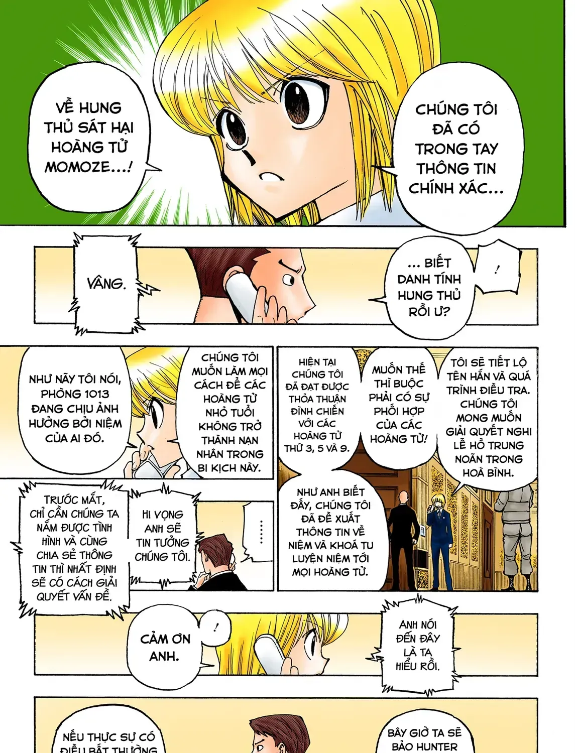 Hunter×Hunter (Digital Colored) Chap 374 - Next Chap 375
