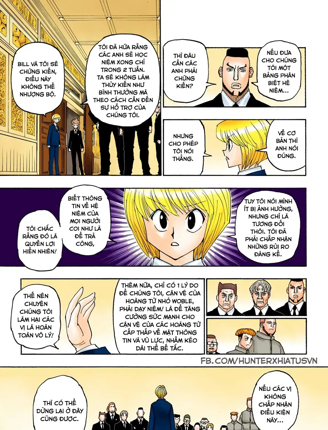 Hunter×Hunter (Digital Colored) Chap 386 - Next Chap 387