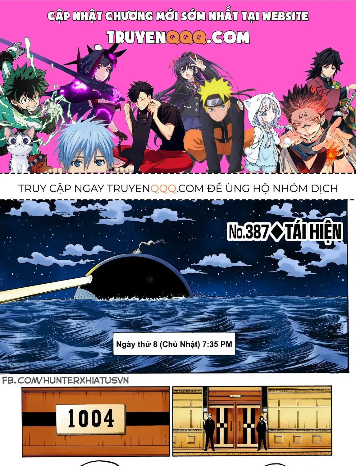 Hunter×Hunter (Digital Colored) Chap 387 - Next Chap 388