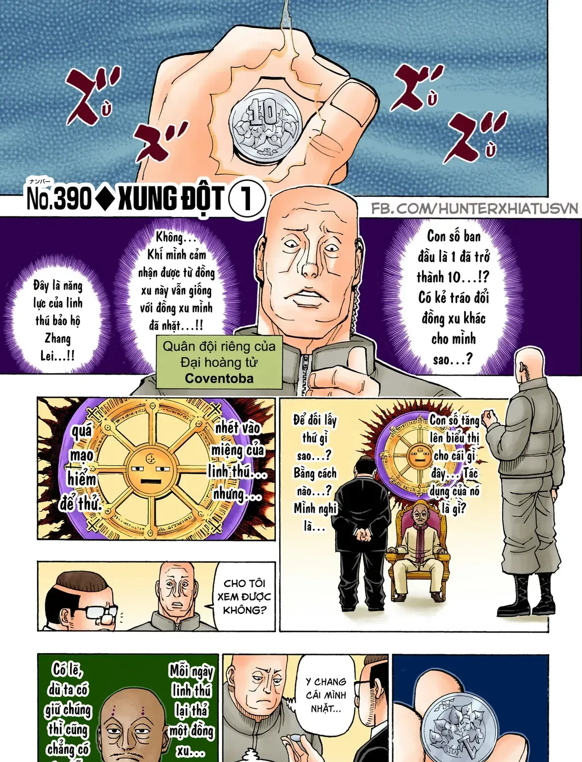 Hunter×Hunter (Digital Colored) Chap 390 - Next Chap 391
