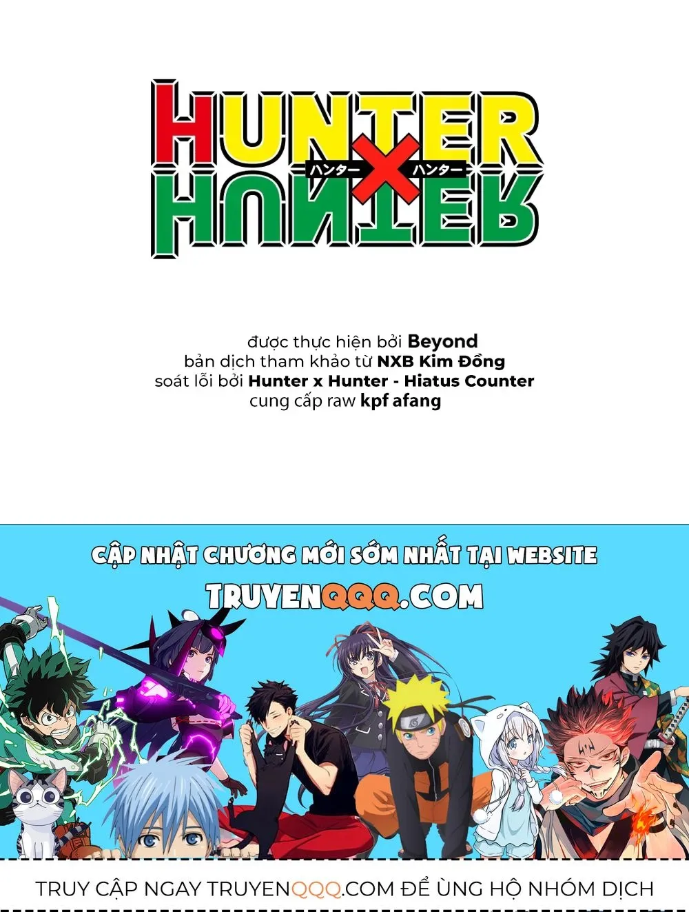 Hunter×Hunter (Digital Colored) Chap 6 - Next Chap 7