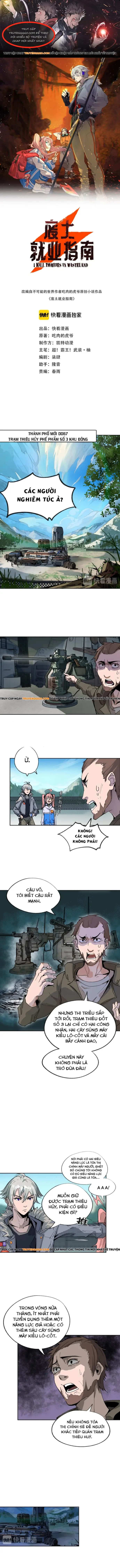 Hướng Dẫn Vào Nghề Ở Phế Thổ Chap 3 - Next Chap 4