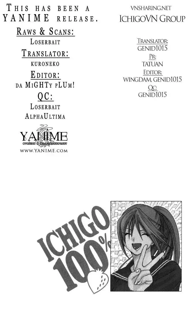 Ichigo 100% Chap 164 - Next Chap 165