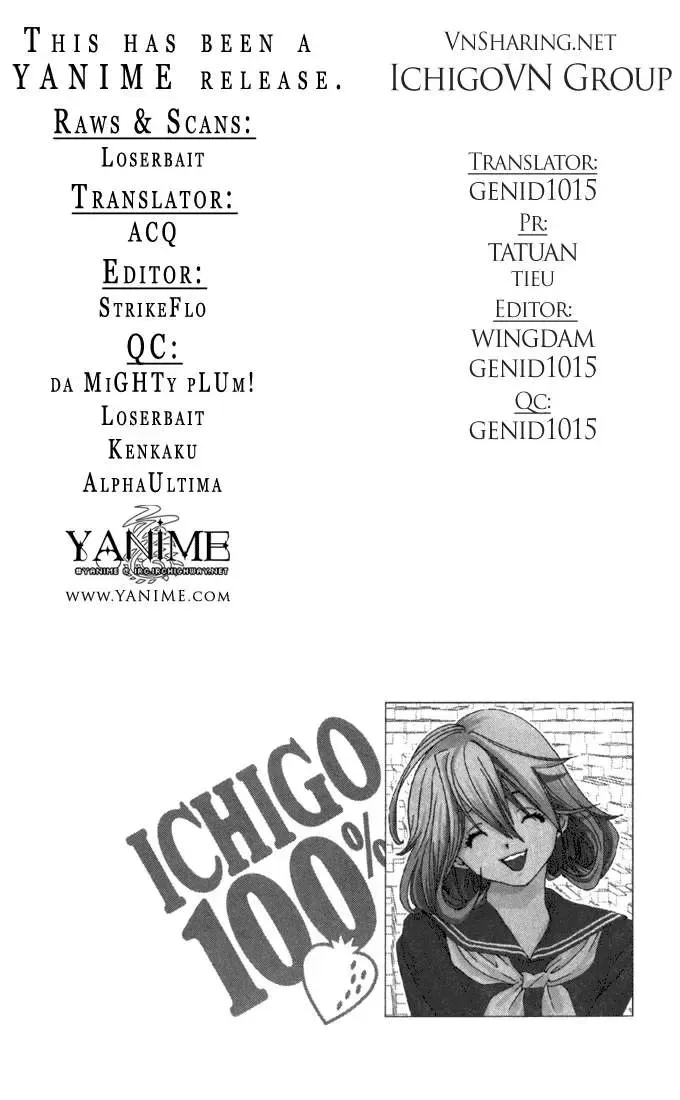 Ichigo 100% Chap 167 - Next Chap 168