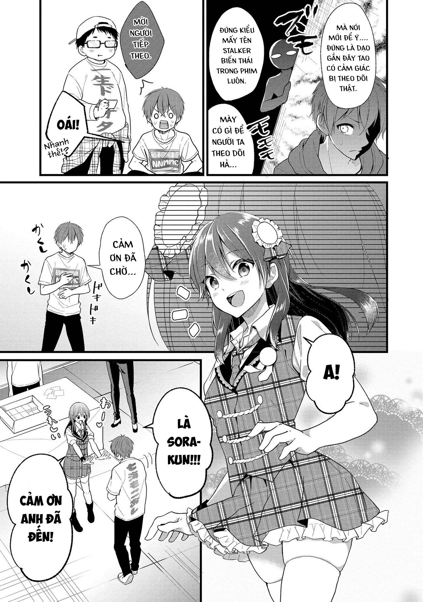 Idol Tôi Yêu Thích Giờ Lại Là Kẻ Bám Đuôi Tôi Kìa! Chap 1 - Next Chap 2