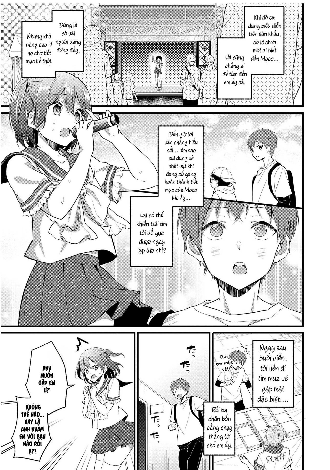 Idol Tôi Yêu Thích Giờ Lại Là Kẻ Bám Đuôi Tôi Kìa! Chap 1 - Next Chap 2