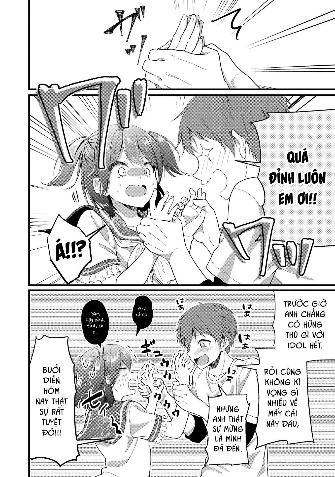 Idol Tôi Yêu Thích Giờ Lại Là Kẻ Bám Đuôi Tôi Kìa! Chap 1 - Next Chap 2