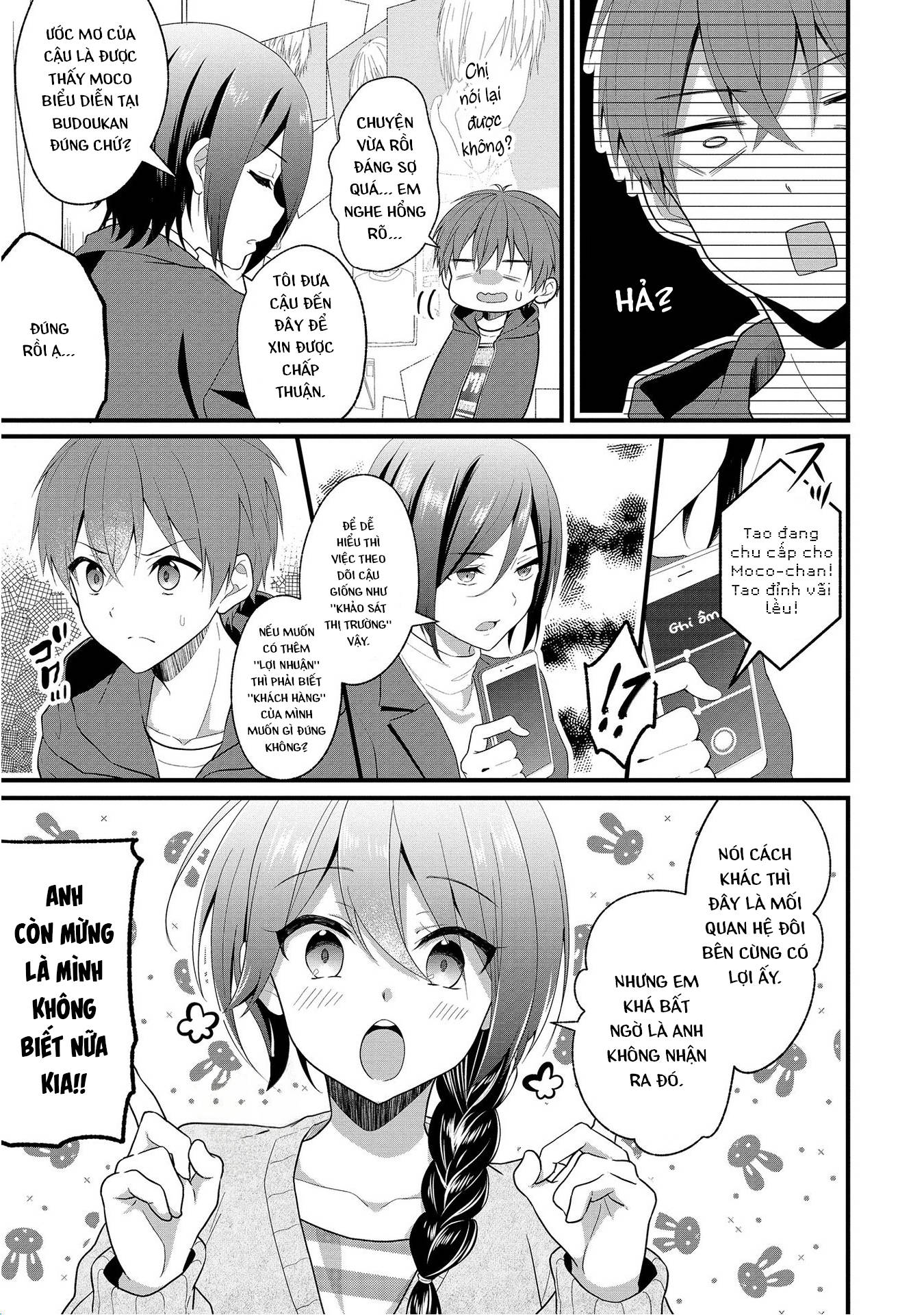 Idol Tôi Yêu Thích Giờ Lại Là Kẻ Bám Đuôi Tôi Kìa! Chap 1 - Next Chap 2