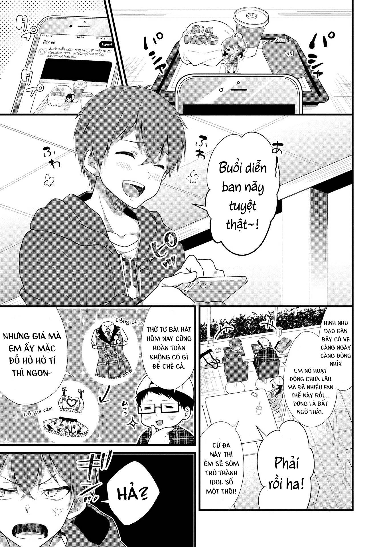 Idol Tôi Yêu Thích Giờ Lại Là Kẻ Bám Đuôi Tôi Kìa! Chap 1 - Next Chap 2