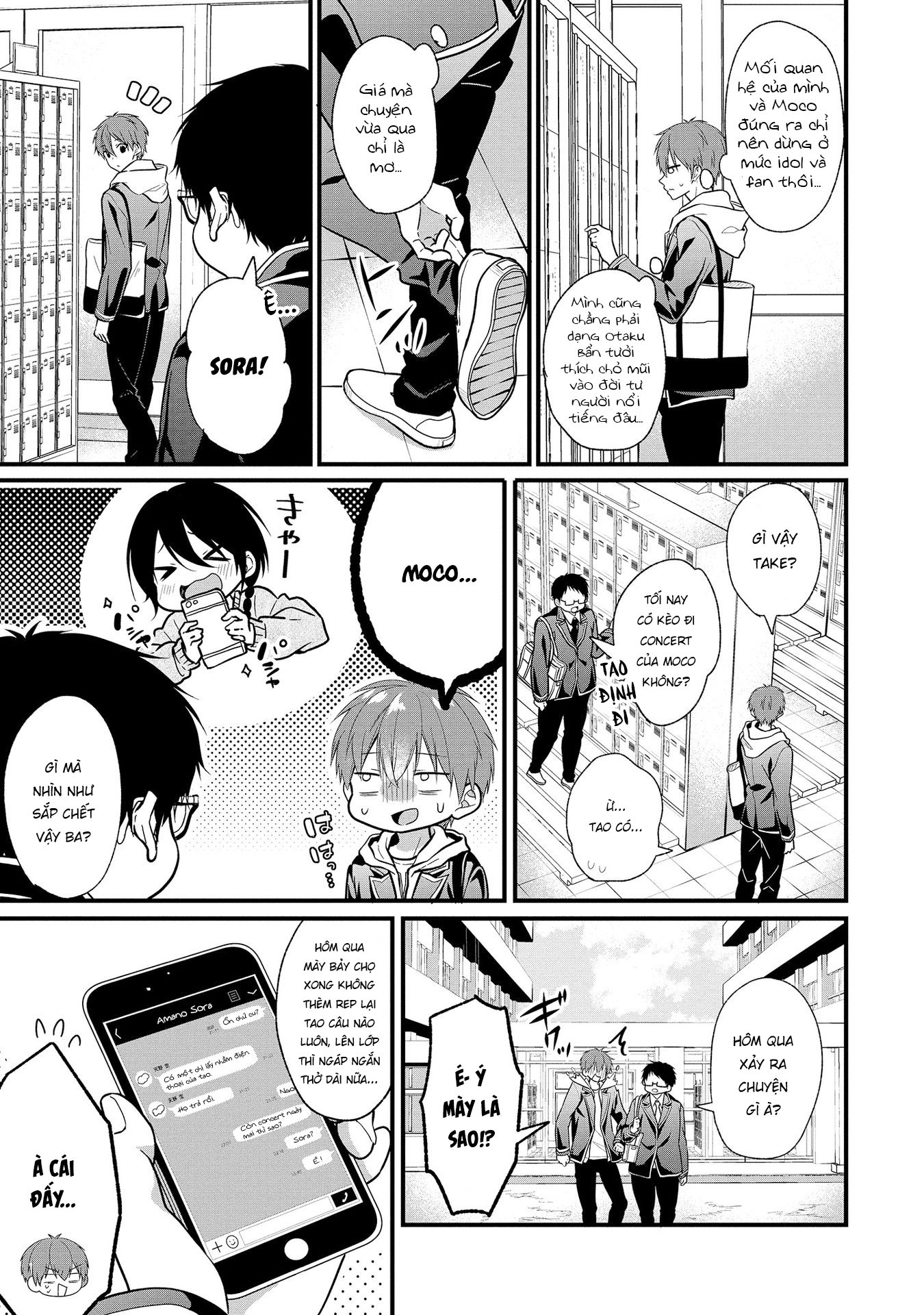 Idol Tôi Yêu Thích Giờ Lại Là Kẻ Bám Đuôi Tôi Kìa! Chap 2 - Next Chap 3