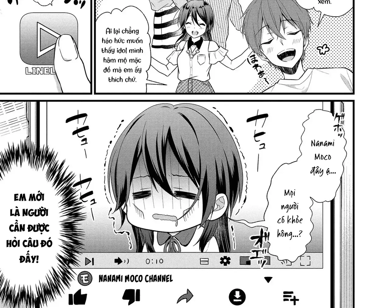 Idol Tôi Yêu Thích Giờ Lại Là Kẻ Bám Đuôi Tôi Kìa! Chap 3 - Next Chap 4