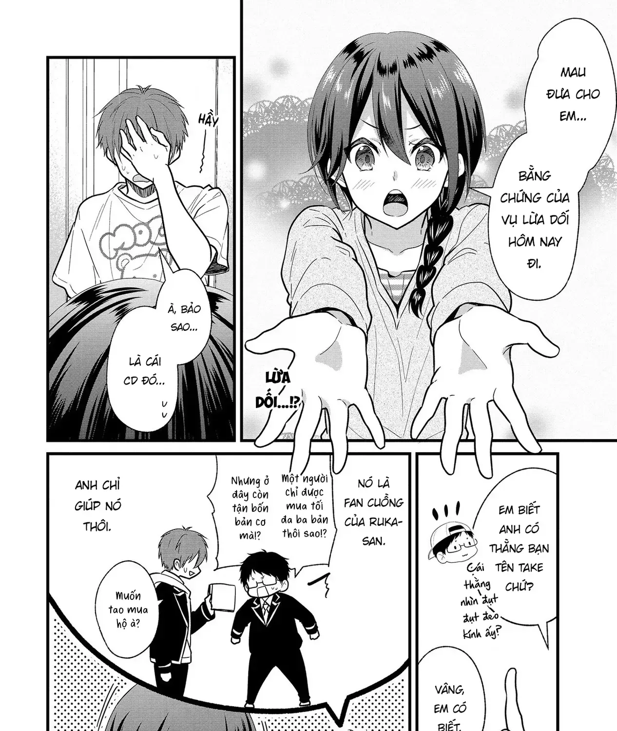 Idol Tôi Yêu Thích Giờ Lại Là Kẻ Bám Đuôi Tôi Kìa! Chap 3 - Next Chap 4
