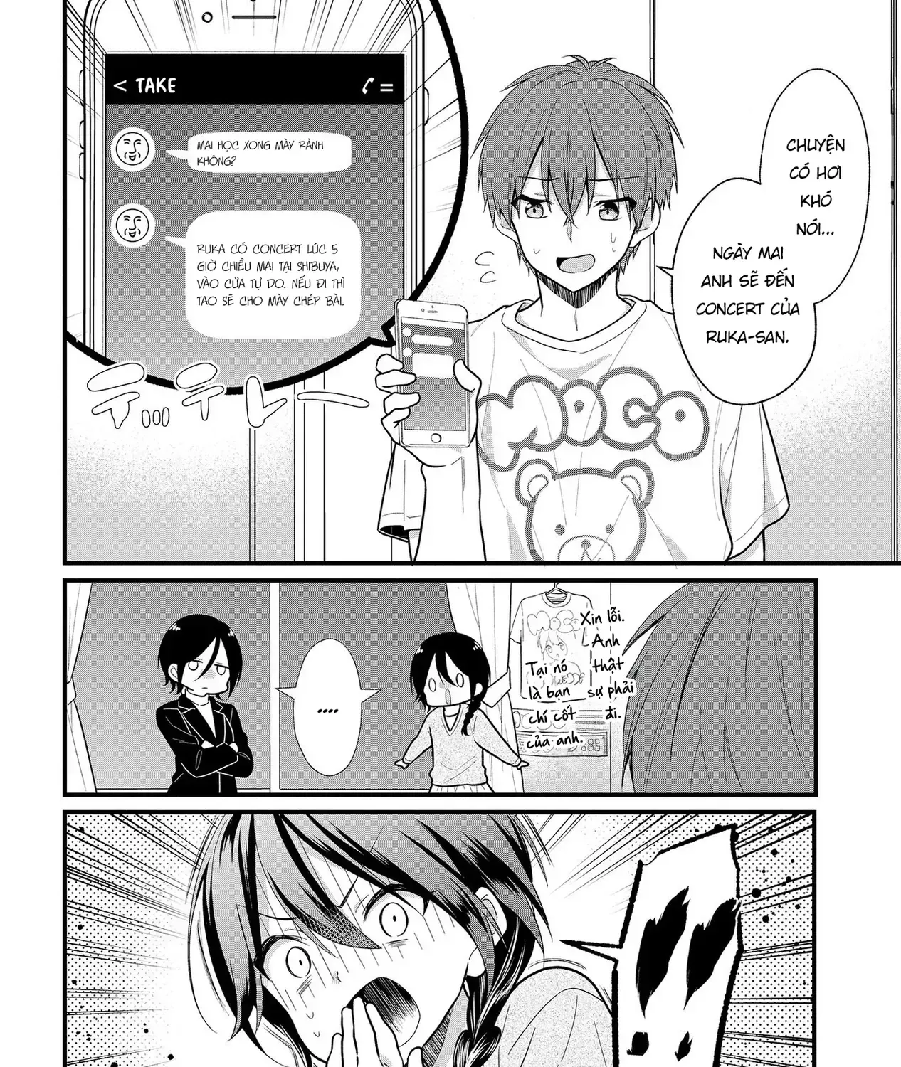 Idol Tôi Yêu Thích Giờ Lại Là Kẻ Bám Đuôi Tôi Kìa! Chap 3 - Next Chap 4