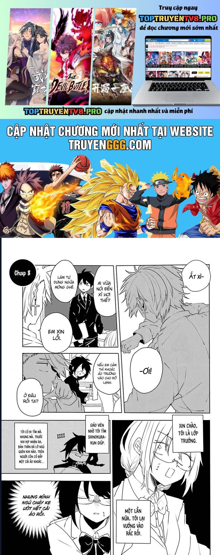 Iincho To Furyou-Kun Chap 8 - Next Chap 9