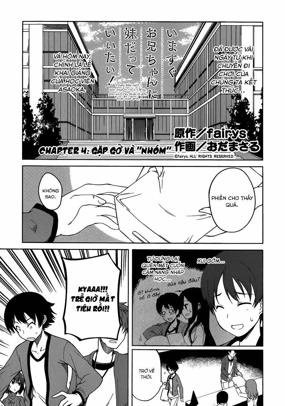 Imasugu Oniichan Ni Imouto Datte Iitai Chap 4 - Next Chap 5