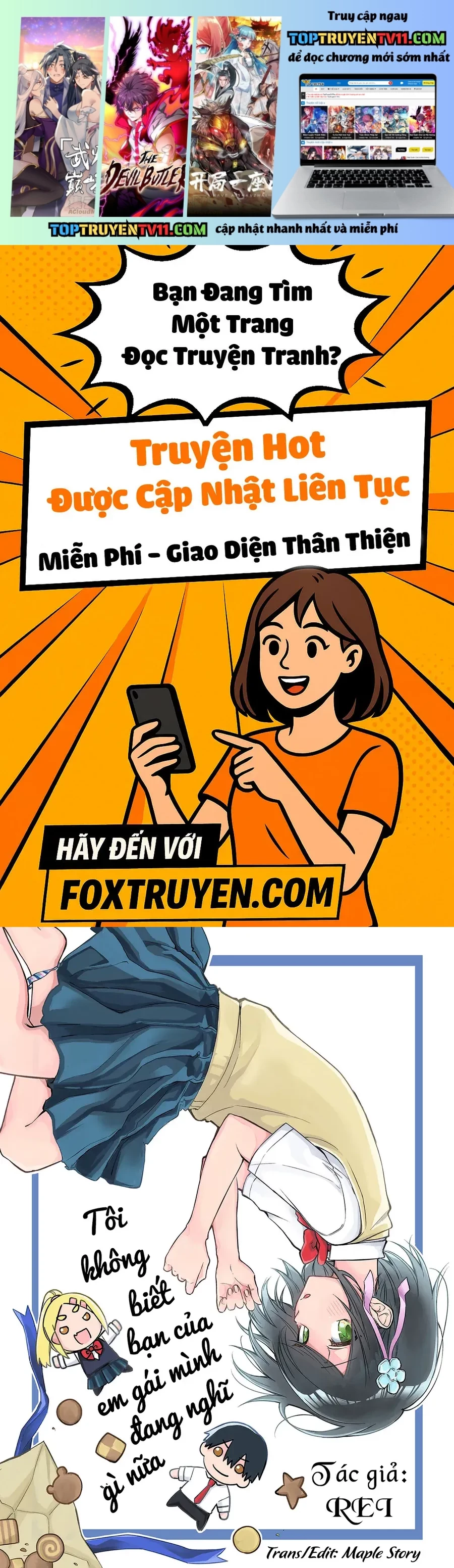 Imouto No Tomodachi Ga Nani Kangae Teru No Ka Wakaranai Chap 18 - Next Chap 19