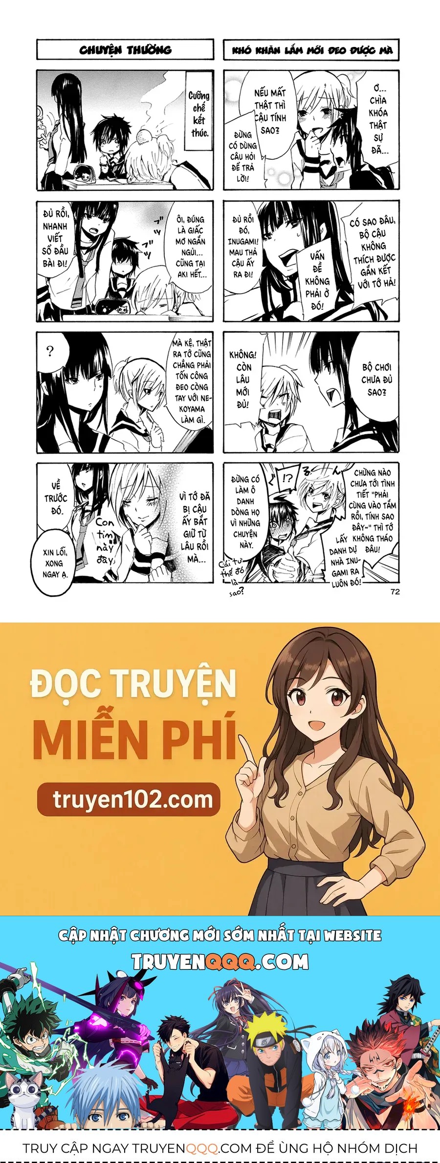 Inugami-San To Nekoyama-San Chap 7 - Next Chap 8