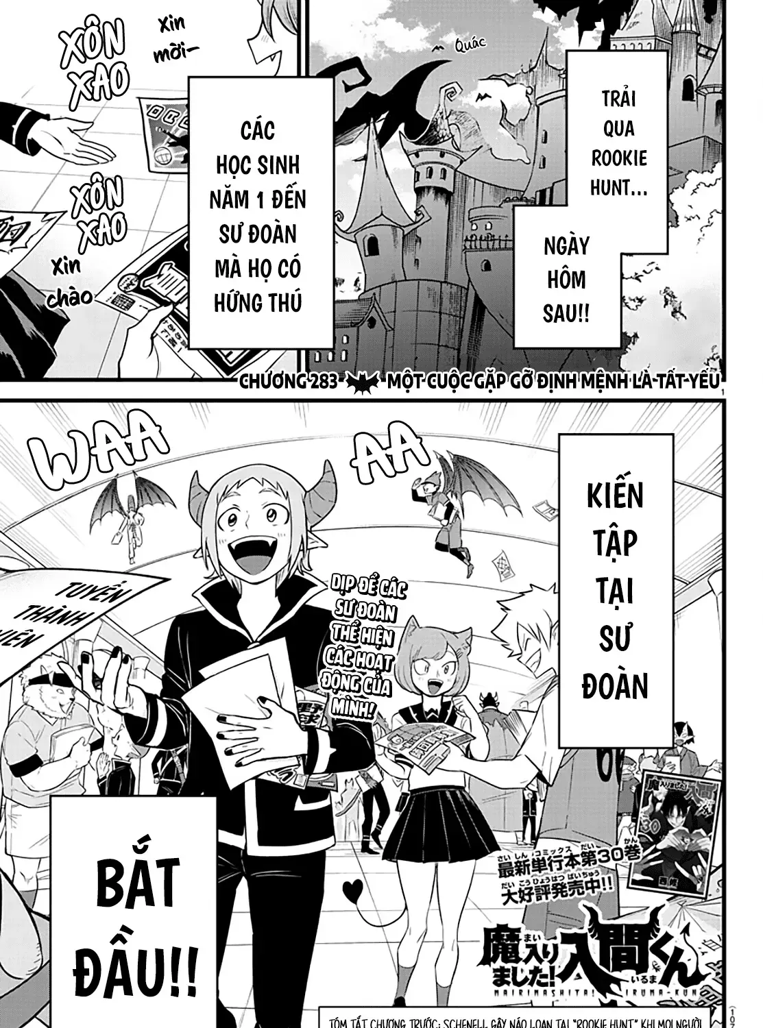 Iruma Giá Đáo! Chap 283 - Next Chap 284