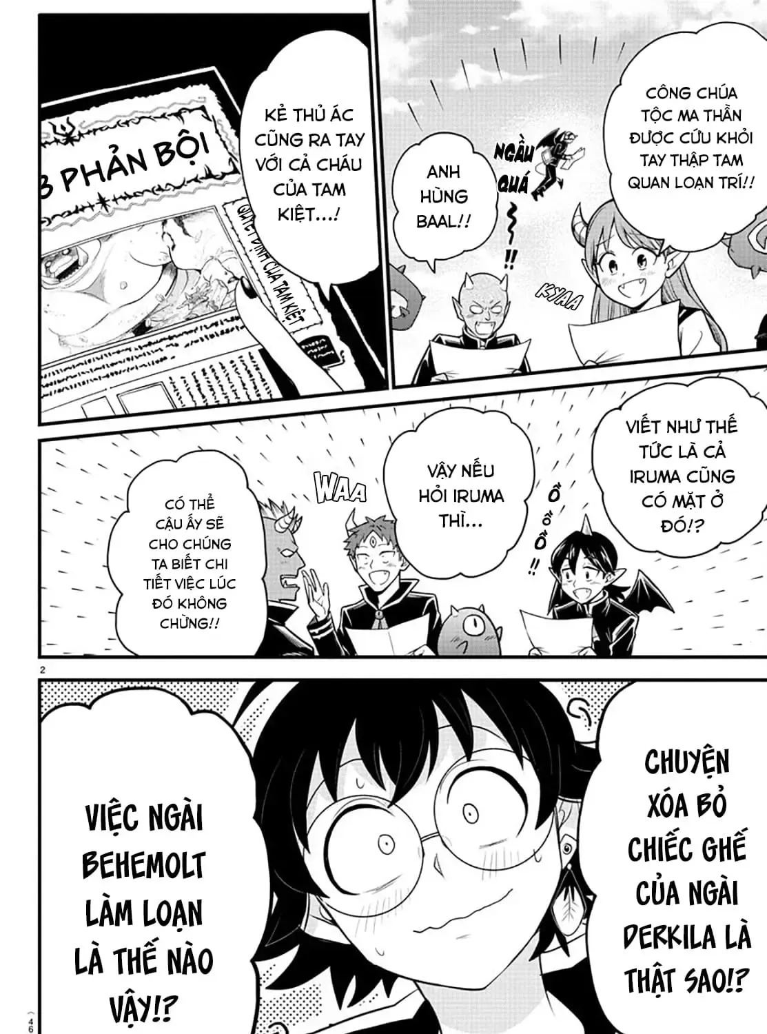 Iruma Giá Đáo! Chap 309 - Next Chap 310