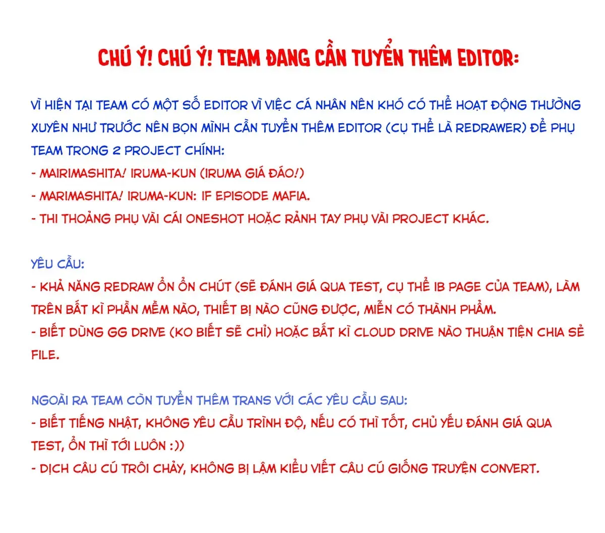 Iruma Giá Đáo! Chap 320 - Next Chap 321