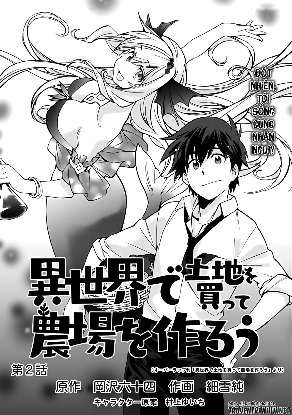 Isekai De Tochi O Katte Noujou O Tsukurou Chap 2 - Next Chap 3