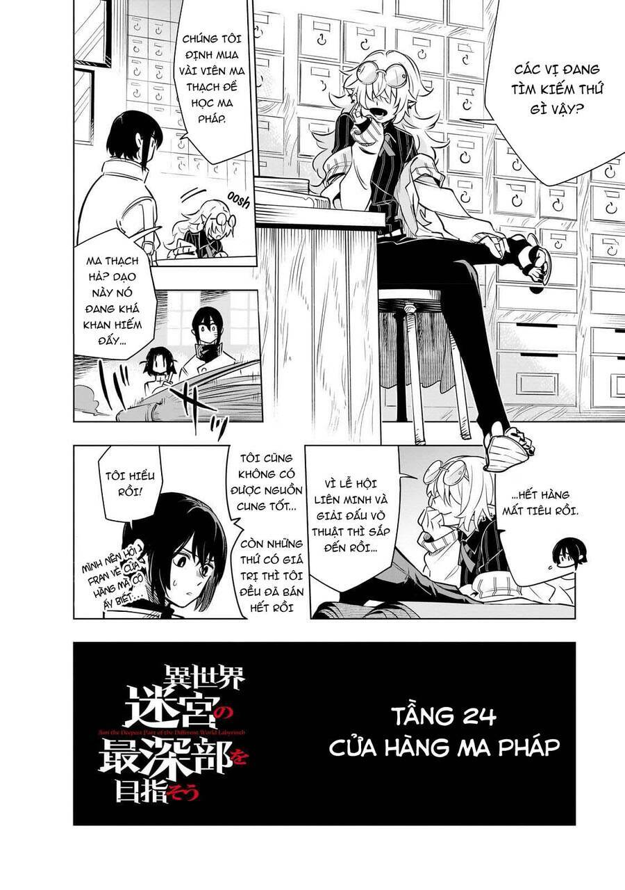 Isekai Meikyuu No Saishinbu O Mezasou Chap 24 - Next Chap 25