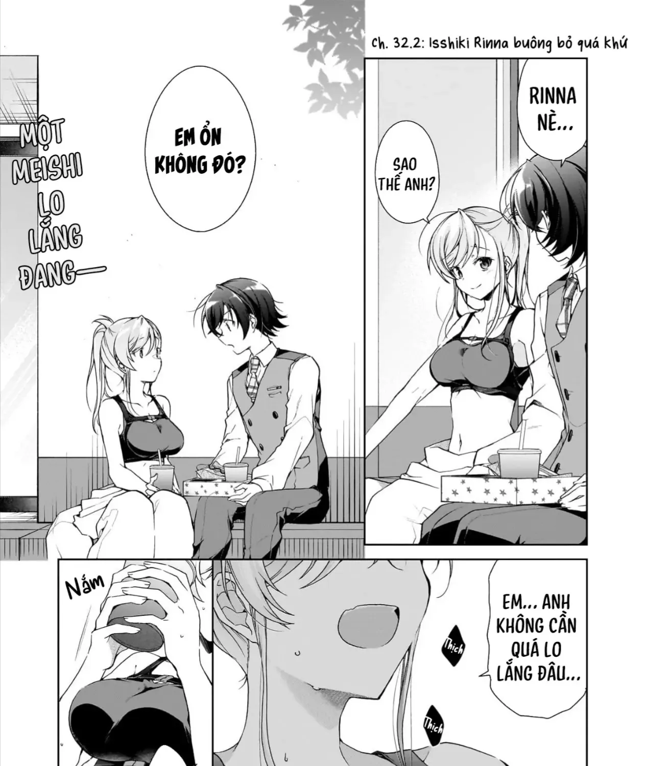 Isshiki Muốn Biết Thêm Về Tình Yêu Chap 32.2 - Next Chap 33.2