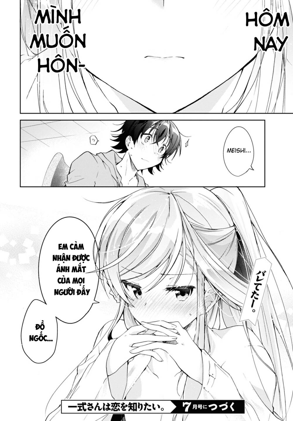 Isshiki-San Wa Koi Wo Shiritai Chap 10 - Next Chap 11