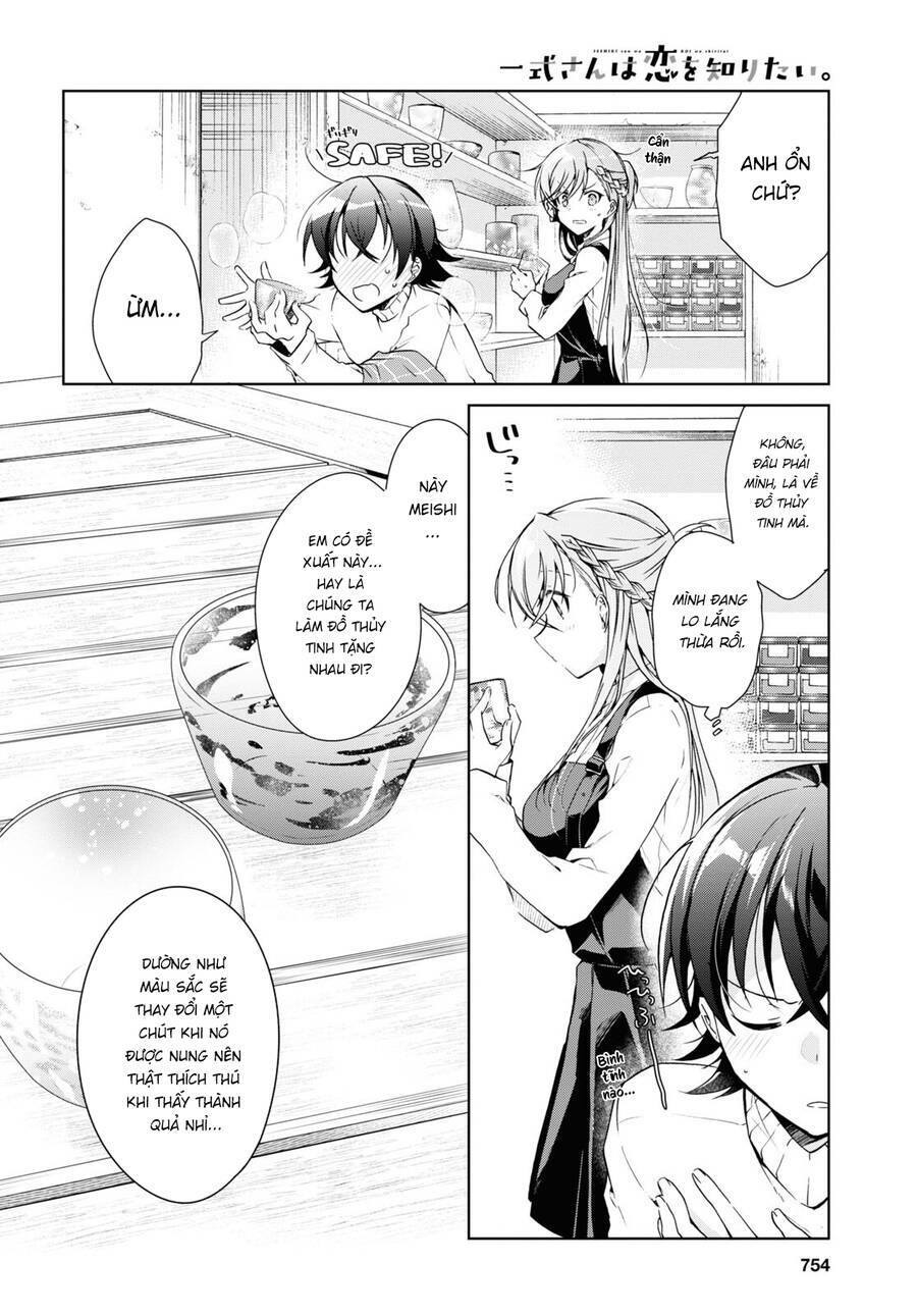 Isshiki-San Wa Koi Wo Shiritai Chap 16 - Next Chap 17