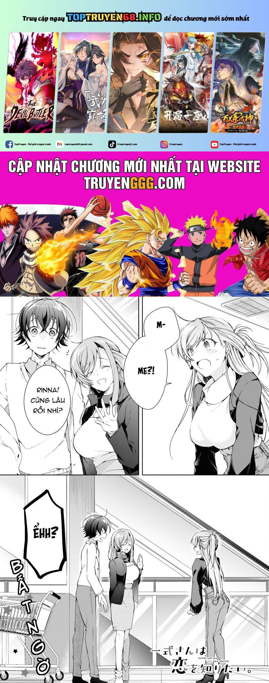 Isshiki-San Wa Koi Wo Shiritai Chap 27.1 - Next Chap 28.1