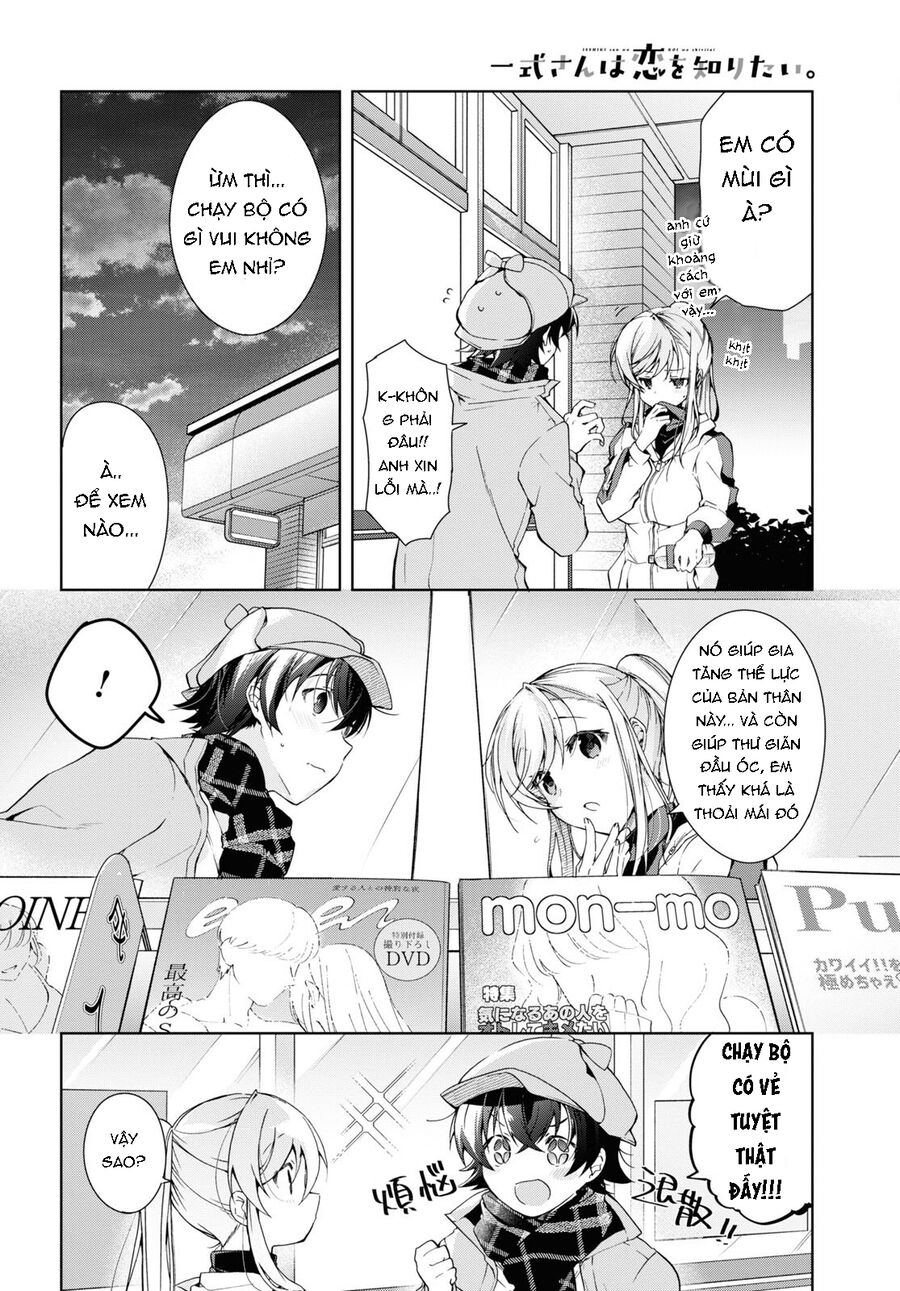 Isshiki-San Wa Koi Wo Shiritai Chap 28.1 - Next Chap 29.1
