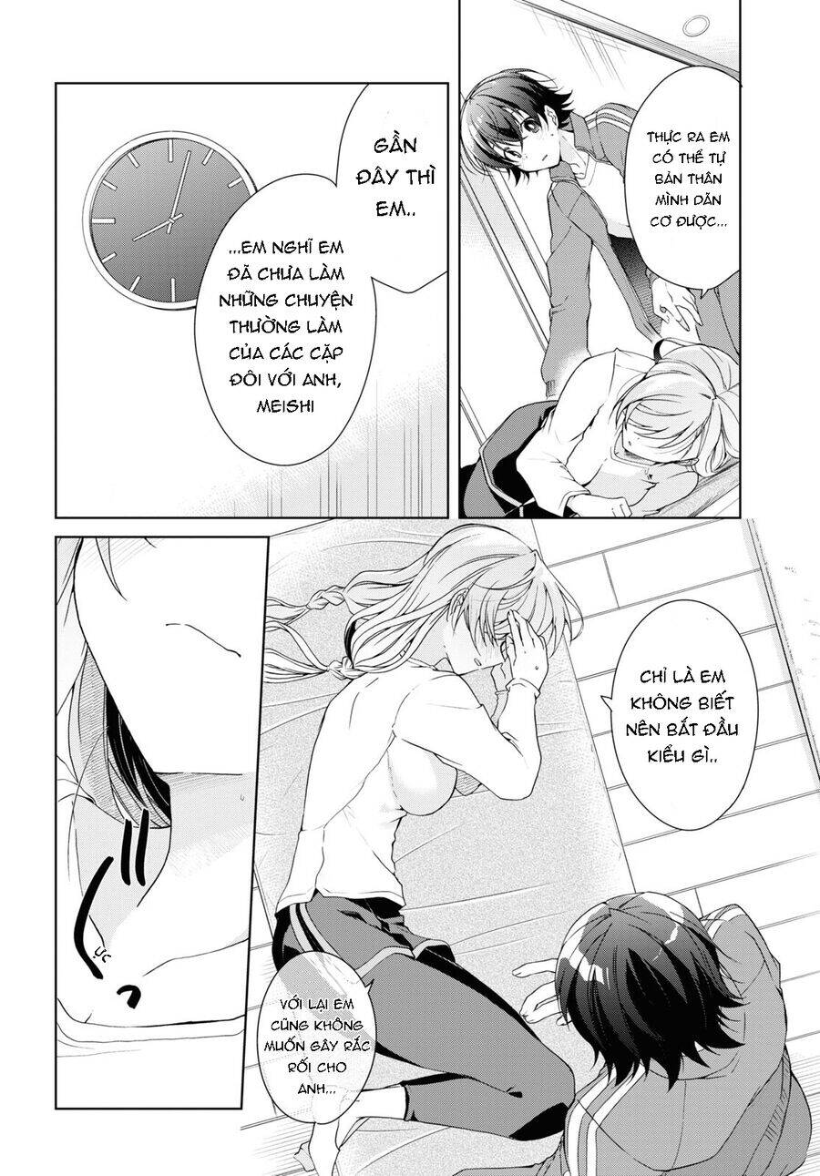 Isshiki-San Wa Koi Wo Shiritai Chap 28.2 - Next Chap 29.2