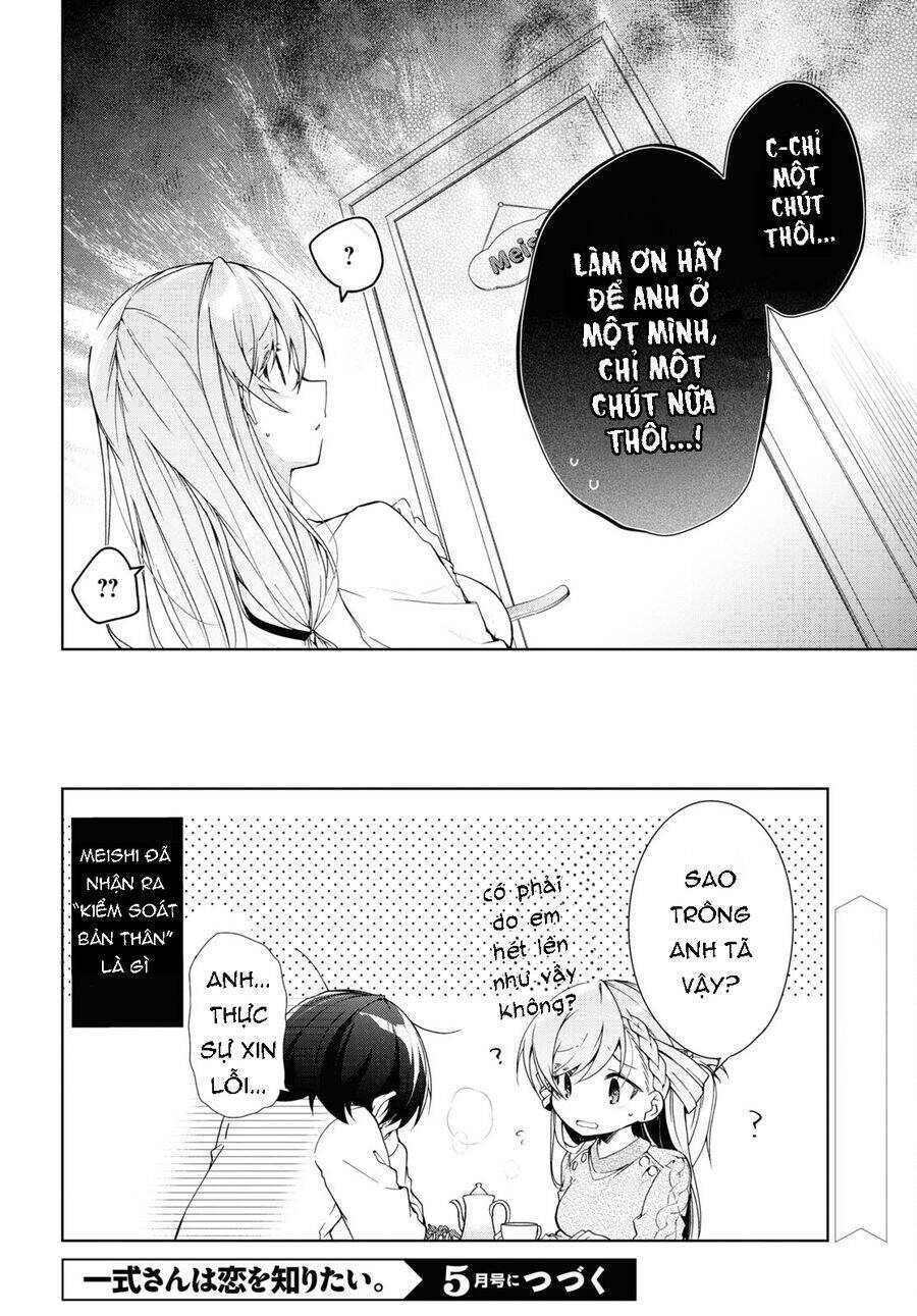 Isshiki-San Wa Koi Wo Shiritai Chap 28.2 - Next Chap 29.2
