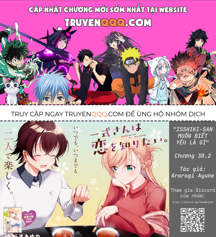 Isshiki-San Wa Koi Wo Shiritai Chap 30.2 - Next Chap 31.2