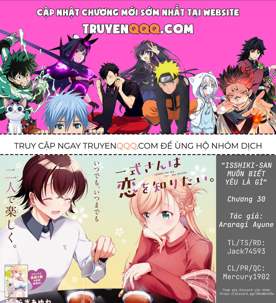 Isshiki-San Wa Koi Wo Shiritai Chap 30 - Next Chap 31