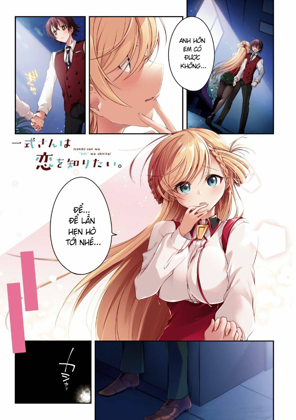 Isshiki-San Wa Koi Wo Shiritai Chap 6 - Next Chap 7