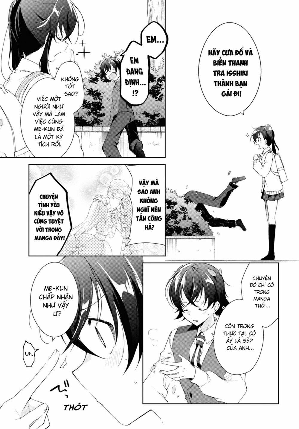 Isshiki-San Wa Koi Wo Shiritai Chap 9 - Next Chap 10