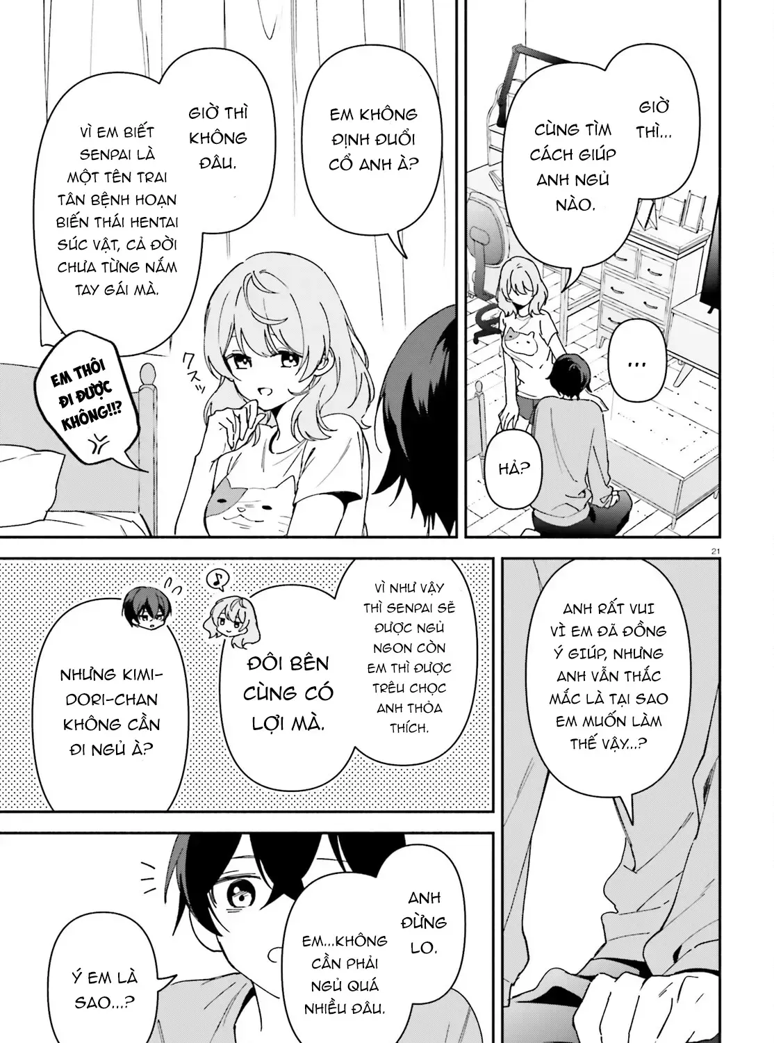 "Issho Ni Netaindesu Yo Ne, Senpai?" To Amaku Sasayakarete Kon'ya Mo Nemurenai Chap 1 - Next Chap 2