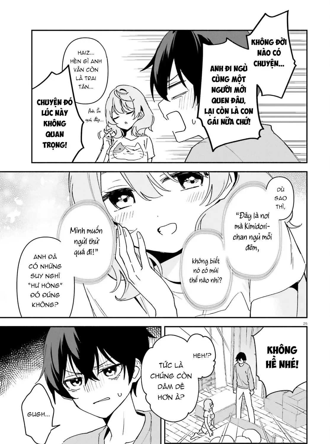 "Issho Ni Netaindesu Yo Ne, Senpai?" To Amaku Sasayakarete Kon'ya Mo Nemurenai Chap 1 - Next Chap 2