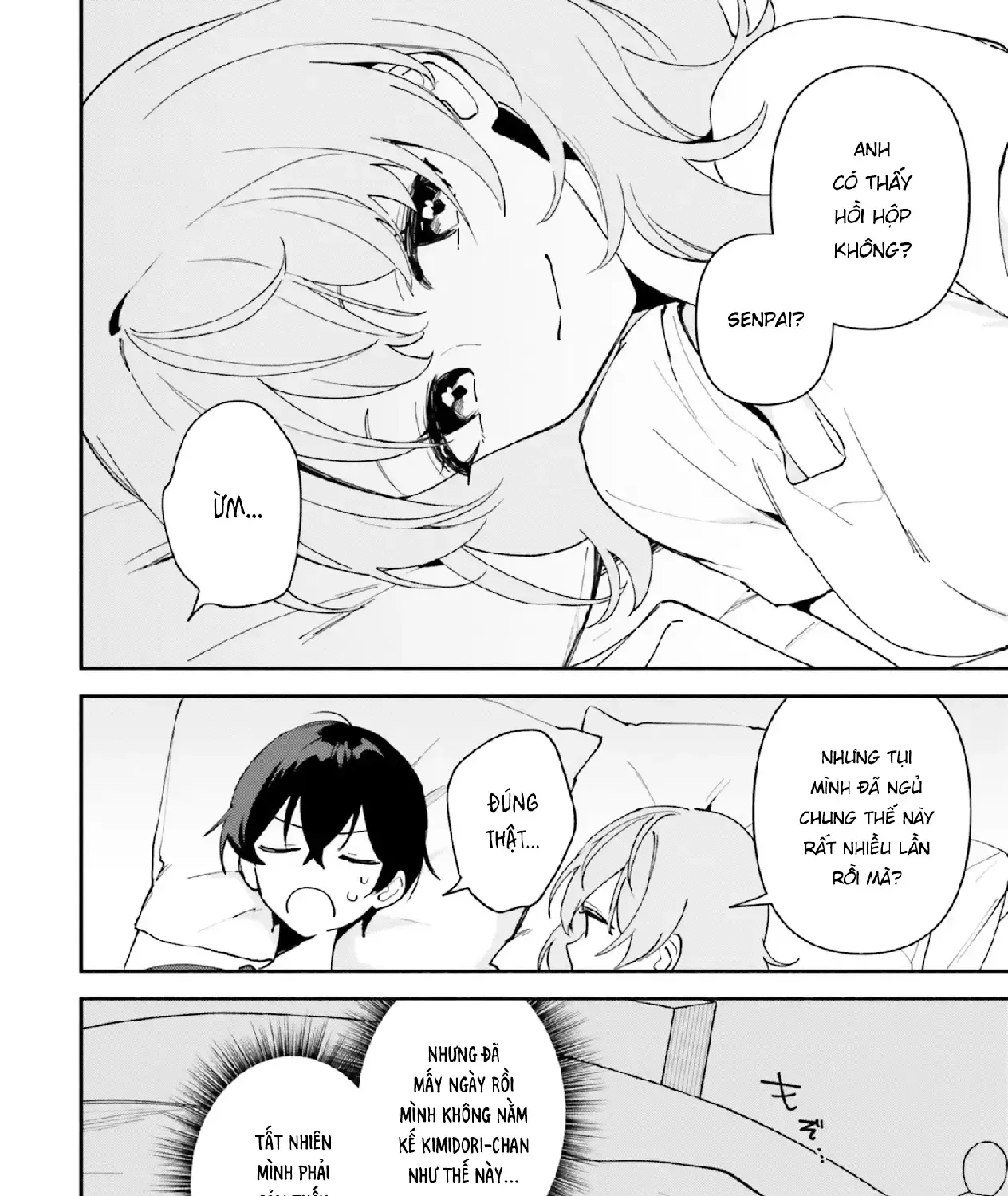 "Issho Ni Netaindesu Yo Ne, Senpai?" To Amaku Sasayakarete Kon'ya Mo Nemurenai Chap 11 - Next Chap 12