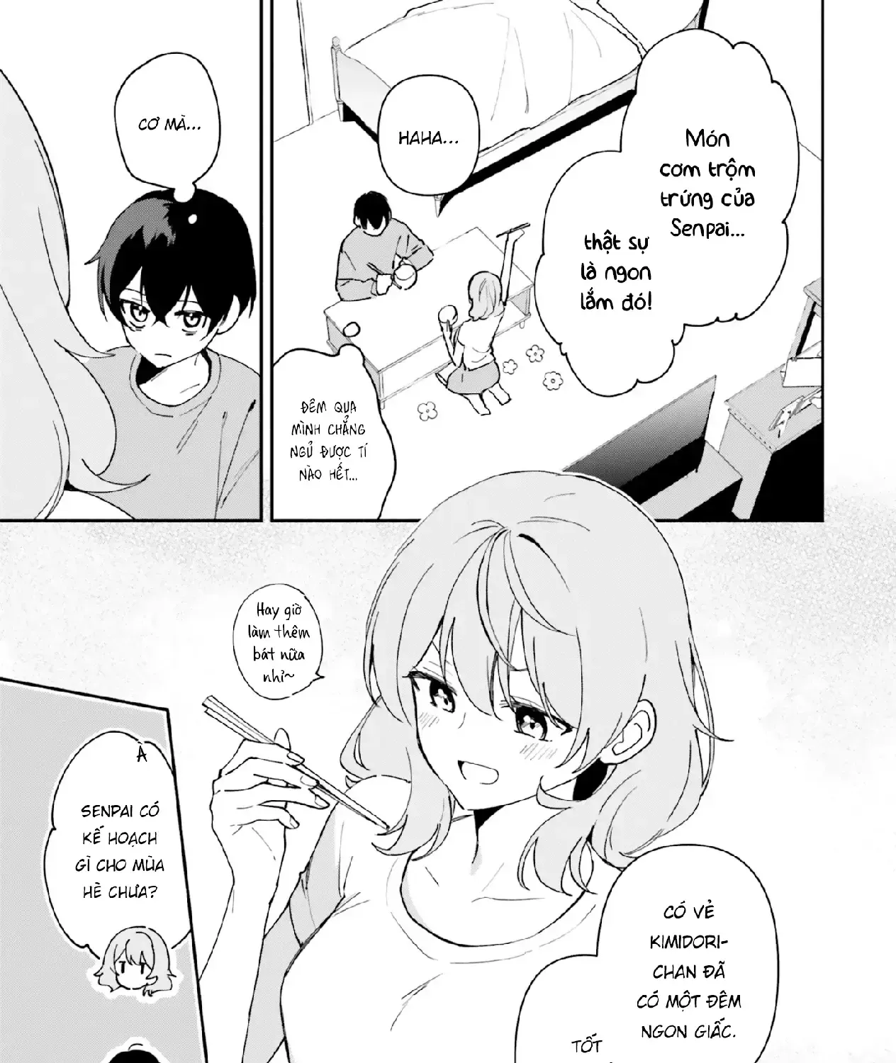 "Issho Ni Netaindesu Yo Ne, Senpai?" To Amaku Sasayakarete Kon'ya Mo Nemurenai Chap 11 - Next Chap 12