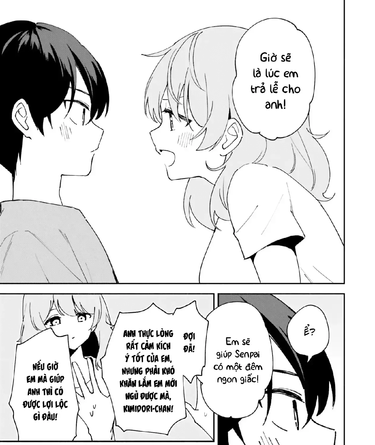 "Issho Ni Netaindesu Yo Ne, Senpai?" To Amaku Sasayakarete Kon'ya Mo Nemurenai Chap 11 - Next Chap 12