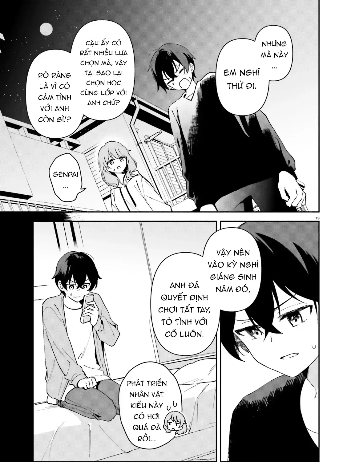 "Issho Ni Netaindesu Yo Ne, Senpai?" To Amaku Sasayakarete Kon'ya Mo Nemurenai Chap 2 - Next Chap 3