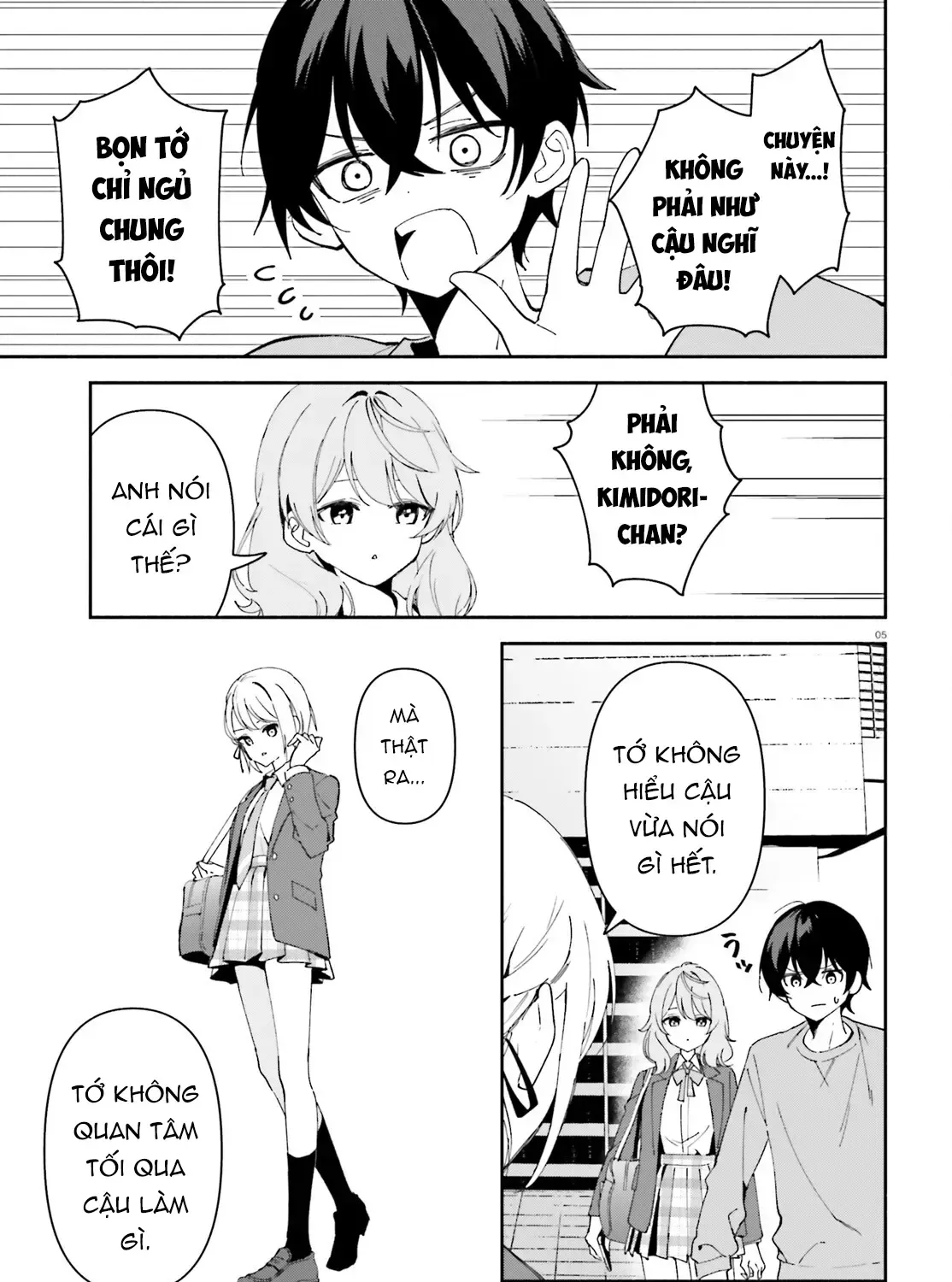 "Issho Ni Netaindesu Yo Ne, Senpai?" To Amaku Sasayakarete Kon'ya Mo Nemurenai Chap 2 - Next Chap 3