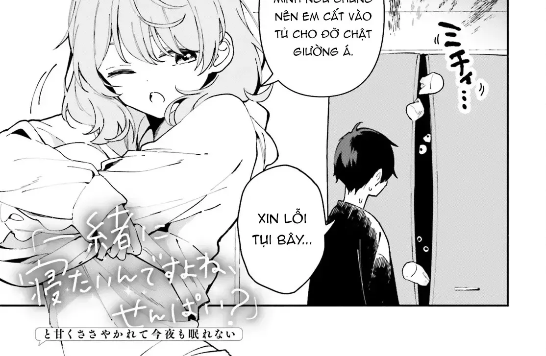 "Issho Ni Netaindesu Yo Ne, Senpai?" To Amaku Sasayakarete Kon'ya Mo Nemurenai Chap 3 - Next Chap 4