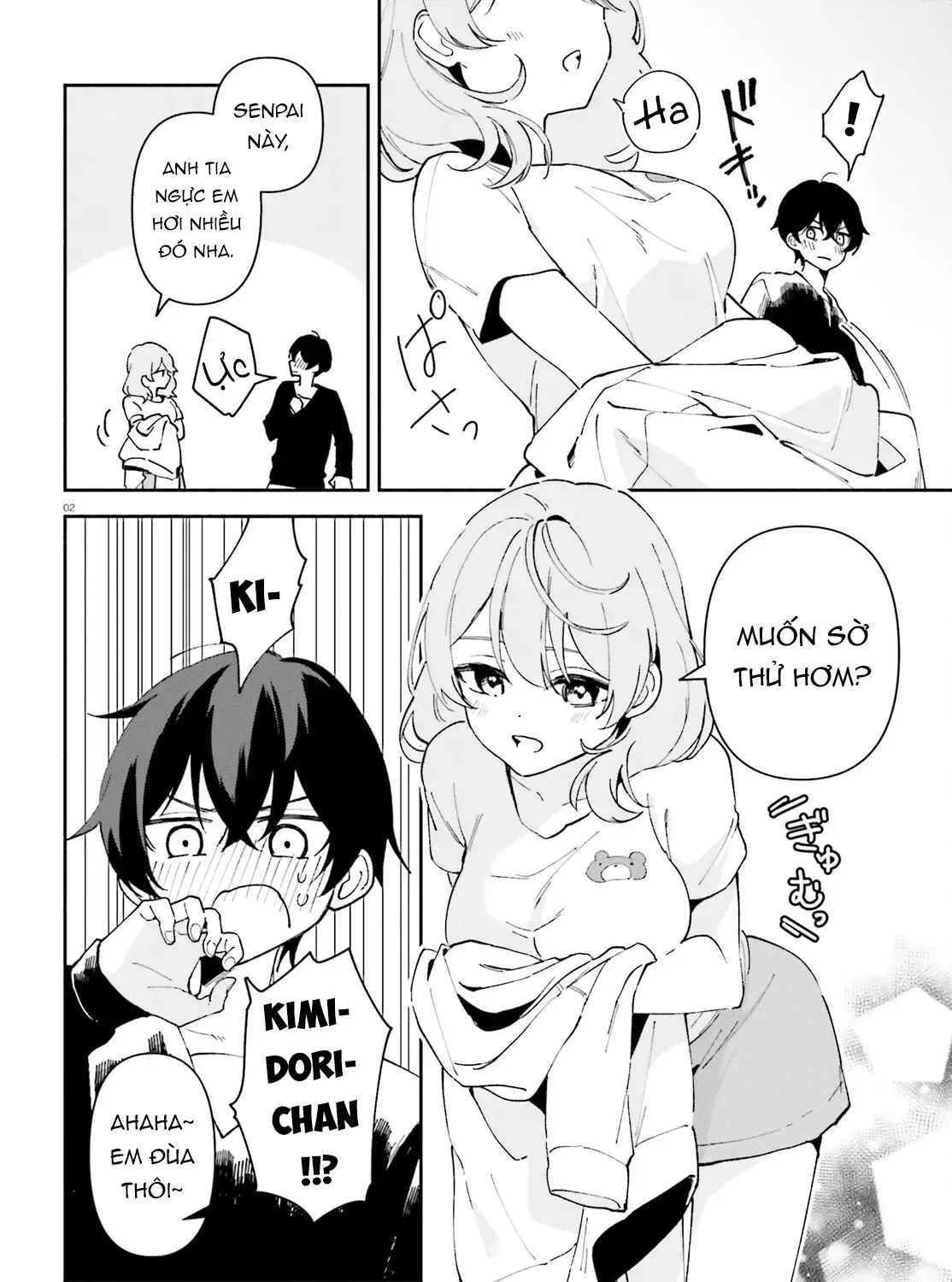 "Issho Ni Netaindesu Yo Ne, Senpai?" To Amaku Sasayakarete Kon'ya Mo Nemurenai Chap 3 - Next Chap 4